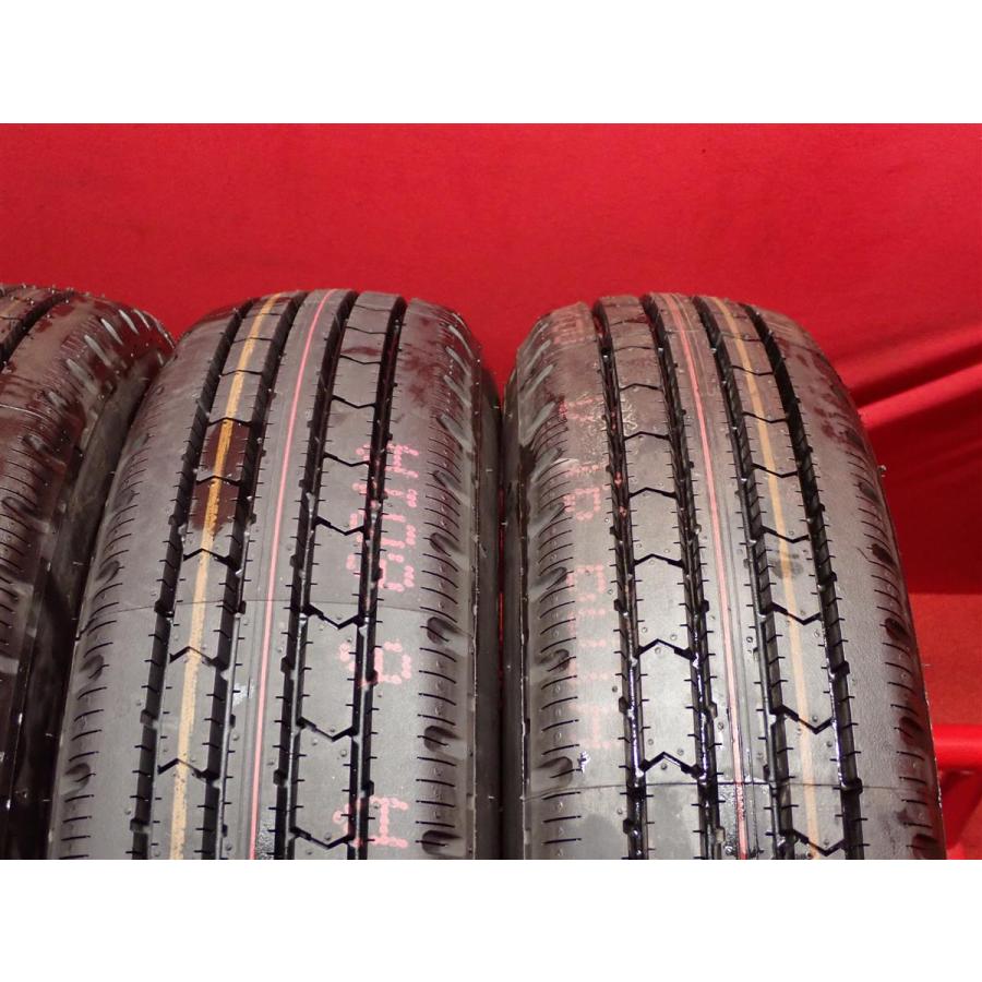 新品同様 6本SET】ブリヂストン V-STEEL RIB R202 [175/75R15 103/101N