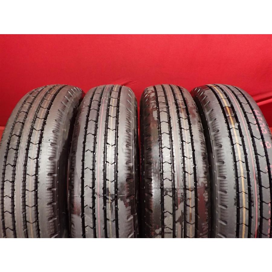 ブリヂストン　175/75R15 R202 チューブレスタイヤ 新品同様 4本SET】ブリヂストン V-STEEL RIB R202 [175/75R15 103/101N
