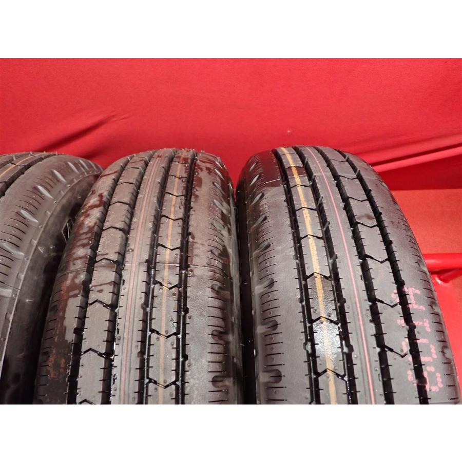 新品同様 4本SET】ブリヂストン V-STEEL RIB R202 [175/75R15 103/101N