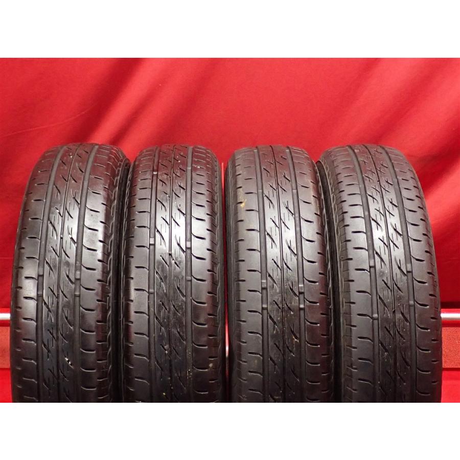 ブリジストン  ネクストリー145/80-13極溝中古 中古タイヤ 145/80R13 75S 4本セット ブリヂストン ネクストリー
