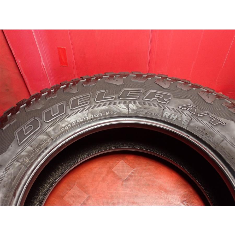お値打ち】245/75R17 112T 4本 夏タイヤ 《ブリヂストン デューラー A