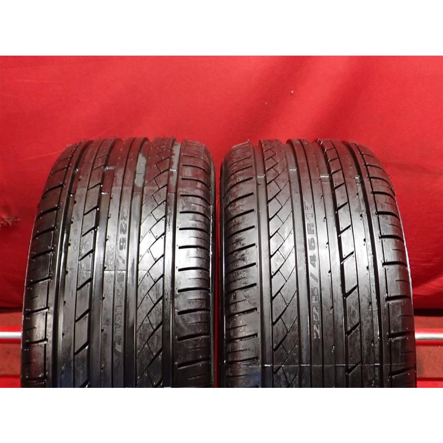 225/45R17 94W 2本 夏タイヤ 《ハイフライ HF805》 9.5分山 レクサスIS