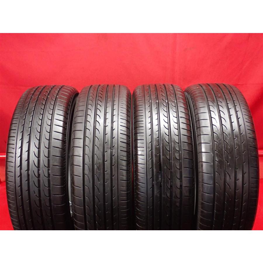 タイヤ4本 《 ヨコハマ 》 ブルーアース RV-02 [ 195/60R16 89H ]8分山 