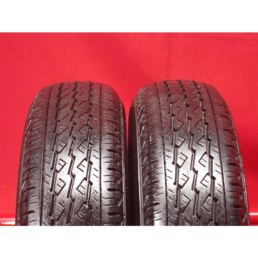 タイヤ2本 《 ブリヂストン 》 V600 [ 155/80R14 88/86N ] 8分山 