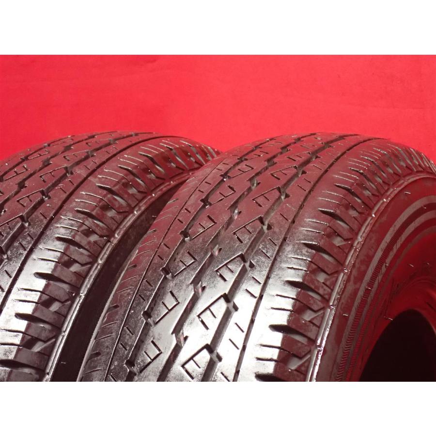 タイヤ2本 《 ブリヂストン 》 V600 [ 155/80R14 88/86N ] 8分山 