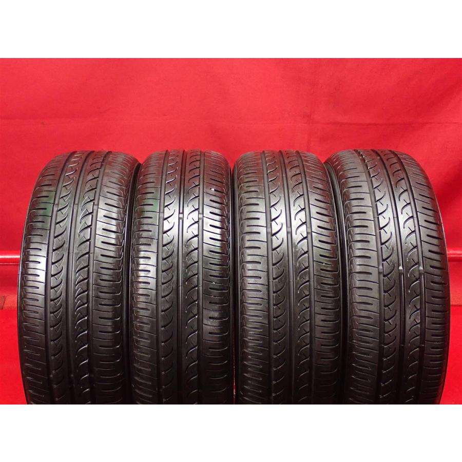 タイヤ4本 《 ヨコハマ 》 ブルーアース [ 165/55R15 75V ] 9/8.5分山 