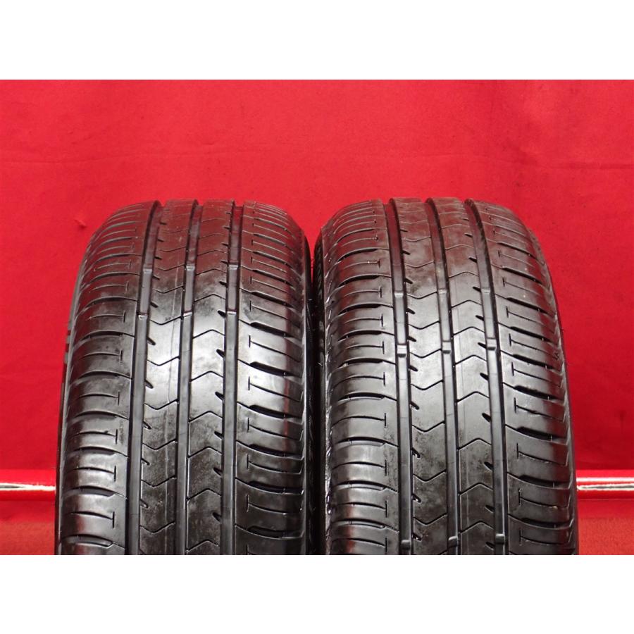 185/55R16 BRIDGESTONE ECOPIa NH100C 21年 中古タイヤ 2本セット