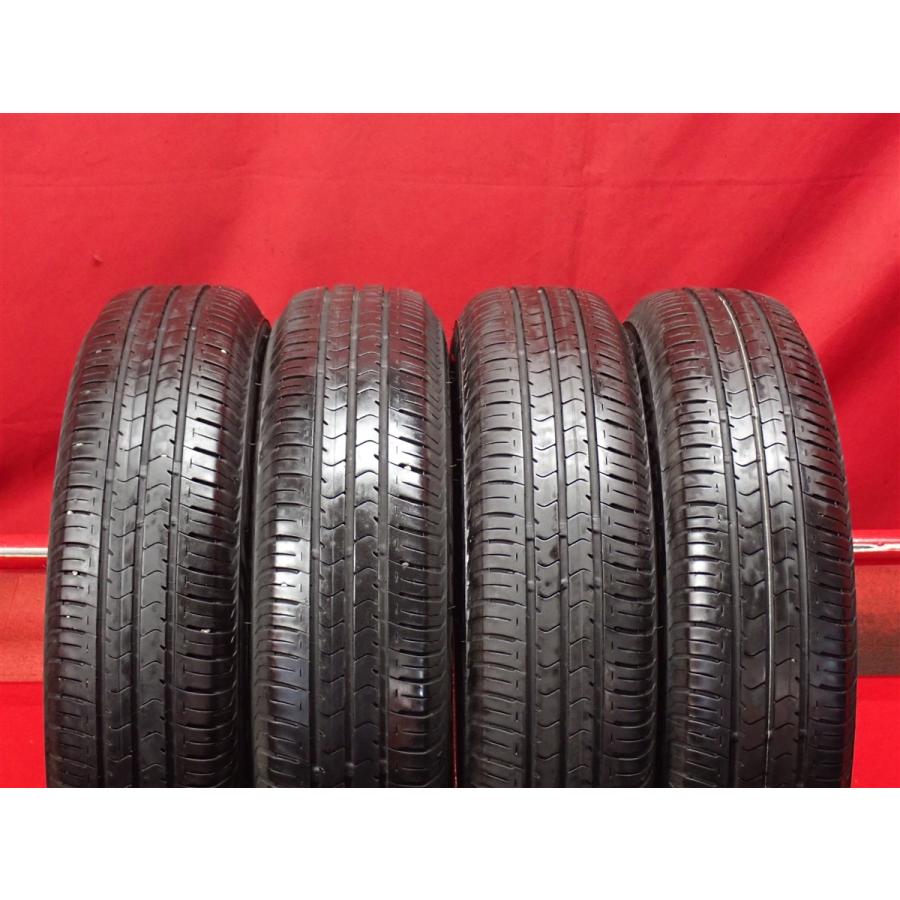 B-11　タイヤ 中古 鉄ホイール付き BRIDGESTONE Ecopra NH100C 145/80R13 中古タイヤ 145/80R13 75S 4本セット ブリヂストン エコピア NH100C