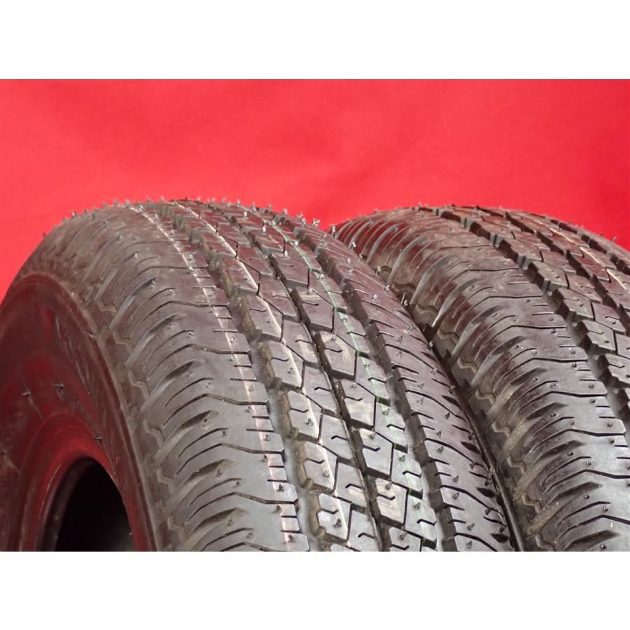 64番軽トラ・箱バン用中古バリ溝タイヤ2本とバルブ付き バリ溝】155/80R12 77S 2本 夏タイヤ 《ヨコハマ S-208》 9.5分山 旧車