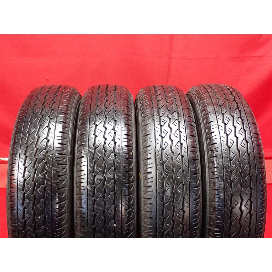 23年製】155/80R14 88/86N 4本 夏タイヤ 《ブリヂストン V600》 8.5 