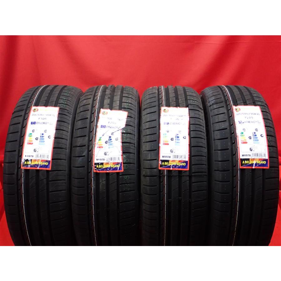 未使用品 4本セット】ミネルバ F205 [205/55ZR17 95W XL] サマー 夏 