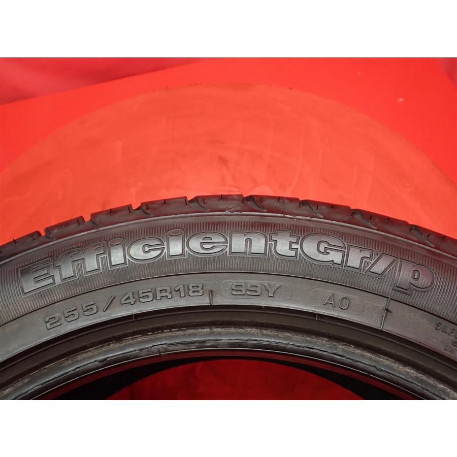 中古タイヤ 255/45R18 99Y 4本セット グッドイヤー エフィシエント