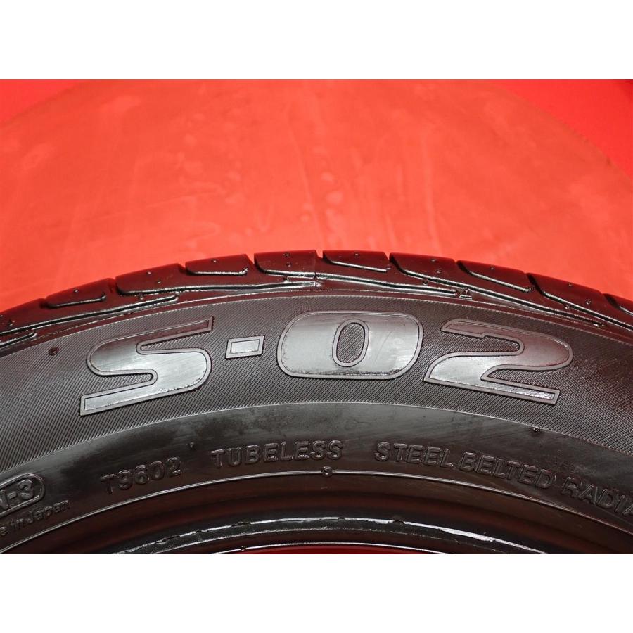 中古タイヤ 2本セット 《 ブリヂストン 》 S・02 [ 245/45R16 ] 8.5分