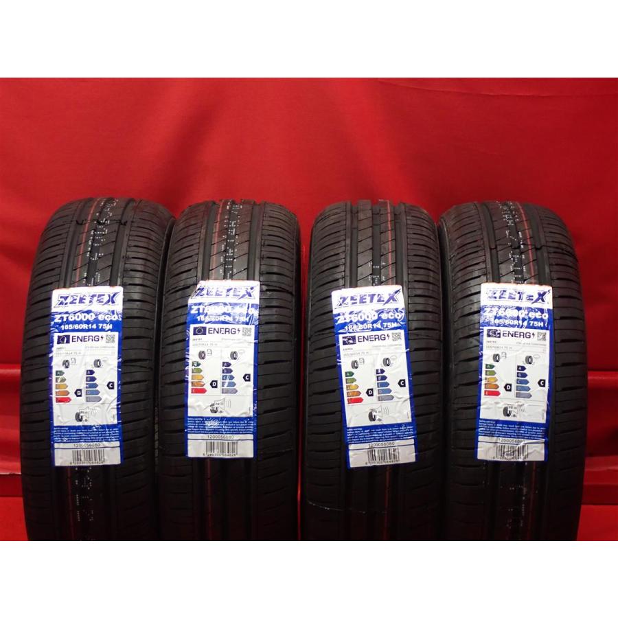 新品未使用】165/60R14 75H 4本 夏タイヤ 《ジーテックス ZT6000 eco 