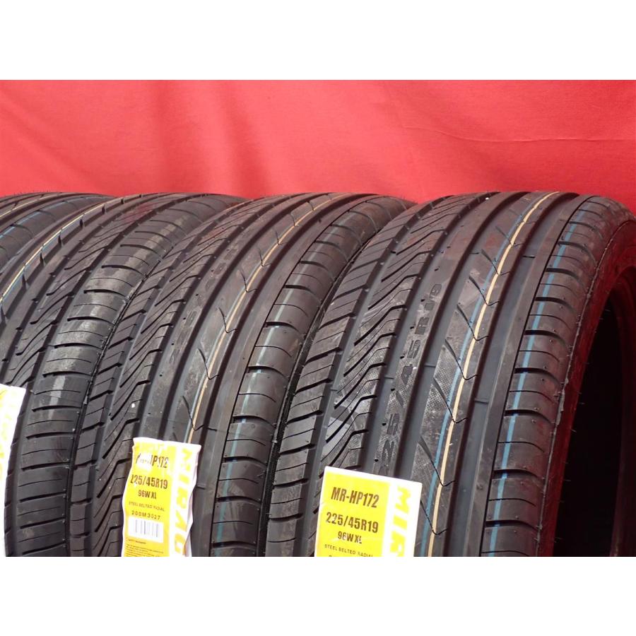 新品未使用】225/45R19 96W 4本 夏タイヤ 《ミラージュ MR HP172