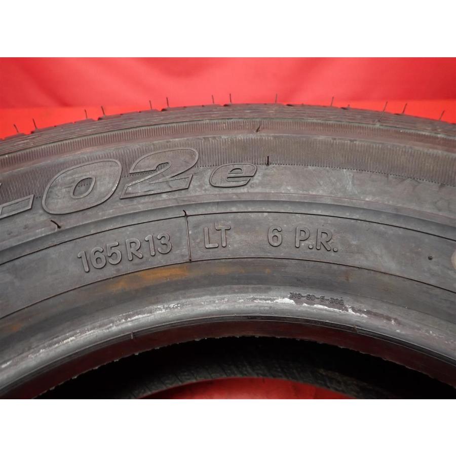 新品同様】165R13 6PR 1本 夏タイヤ単品 《トーヨー V-02e》 9.5分山