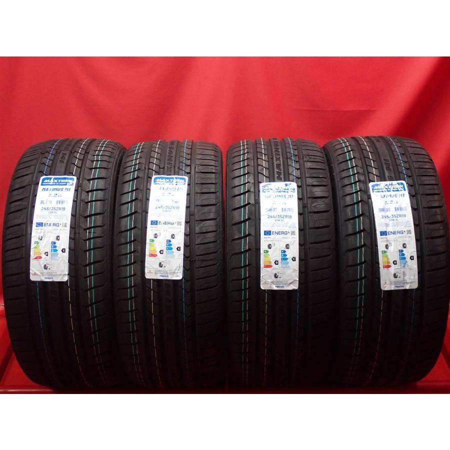 新品未使用】245/35R19 93W 4本 夏タイヤ 《マックストレック MAXIMUS 
