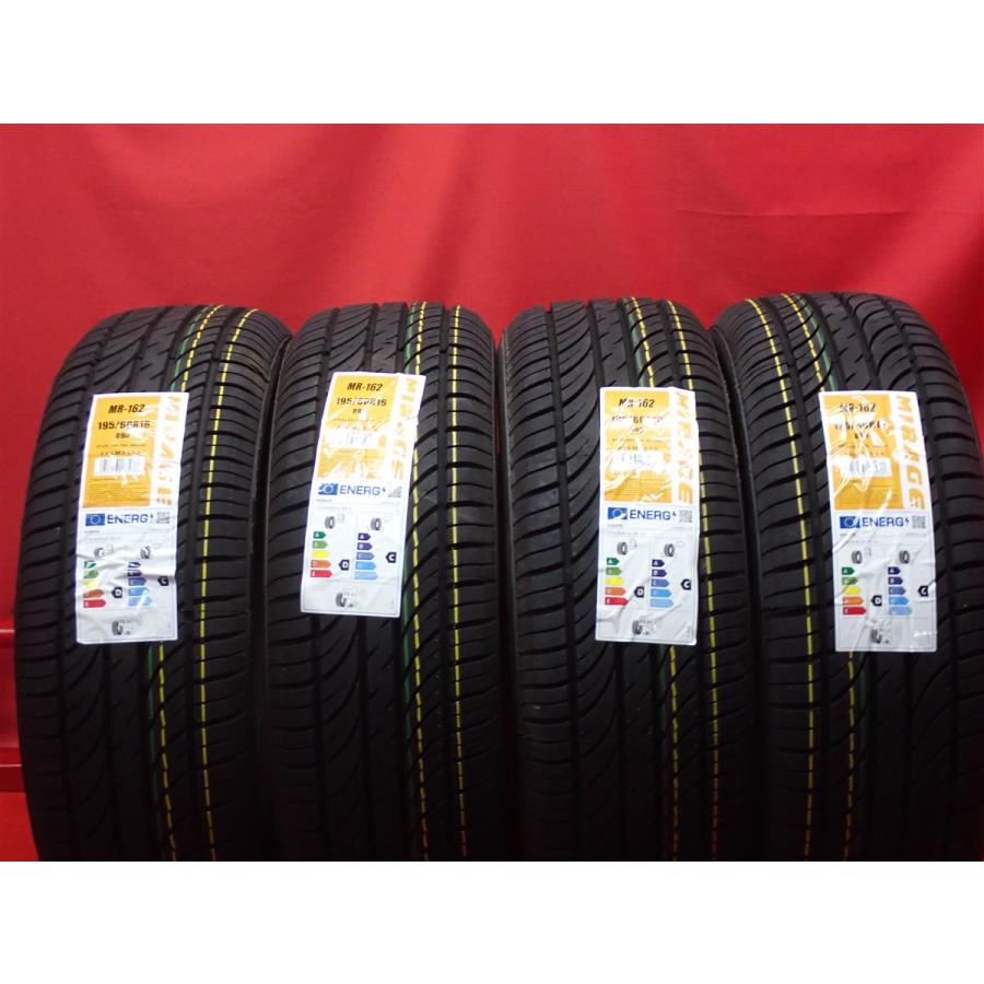 新品未使用】195/60R16 89H 4本 夏タイヤ 《ミラージュ MR 162》 10.0 