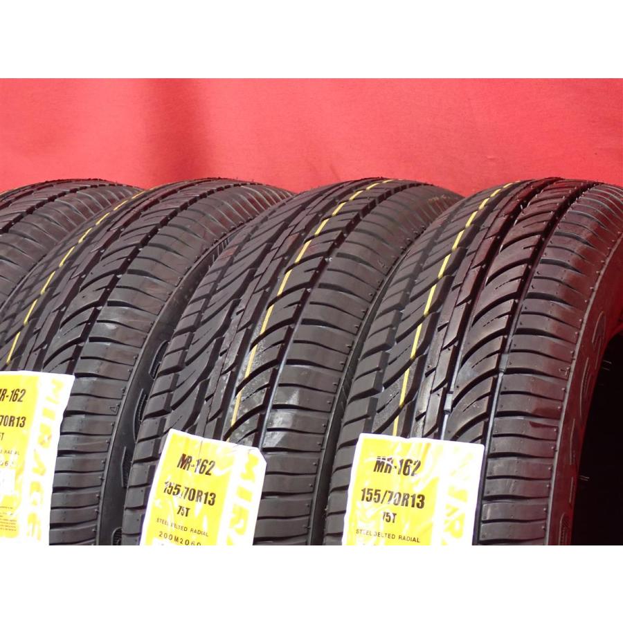 新品未使用】155/70R13 75T 4本 夏タイヤ 《ミラージュ MR 162》 10.0