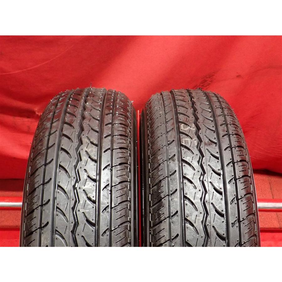 バリ溝】165R13 6PR 2本 夏タイヤ 《ヨコハマ ジョブ RY52》 9.5分山 