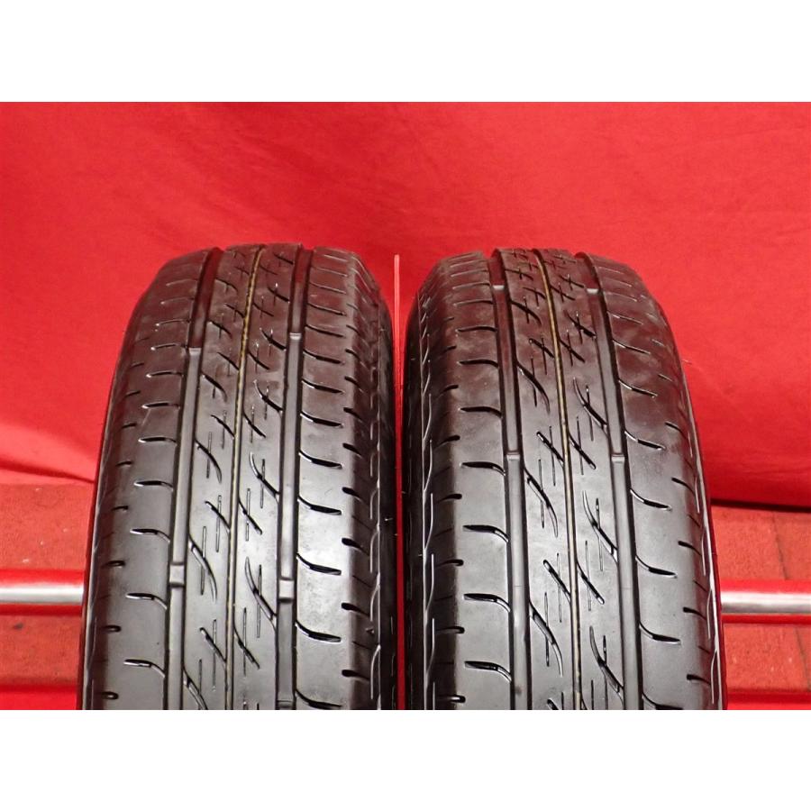 ブリヂストン NEXTRY 145/80R13 ホイールセット 2本 ② 程度上】145
