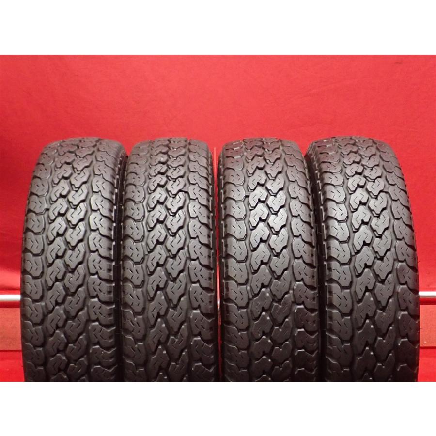 ゴツゴツ】145R12 6PR 4本 夏タイヤ 《ダンロップ グラントレック TG4