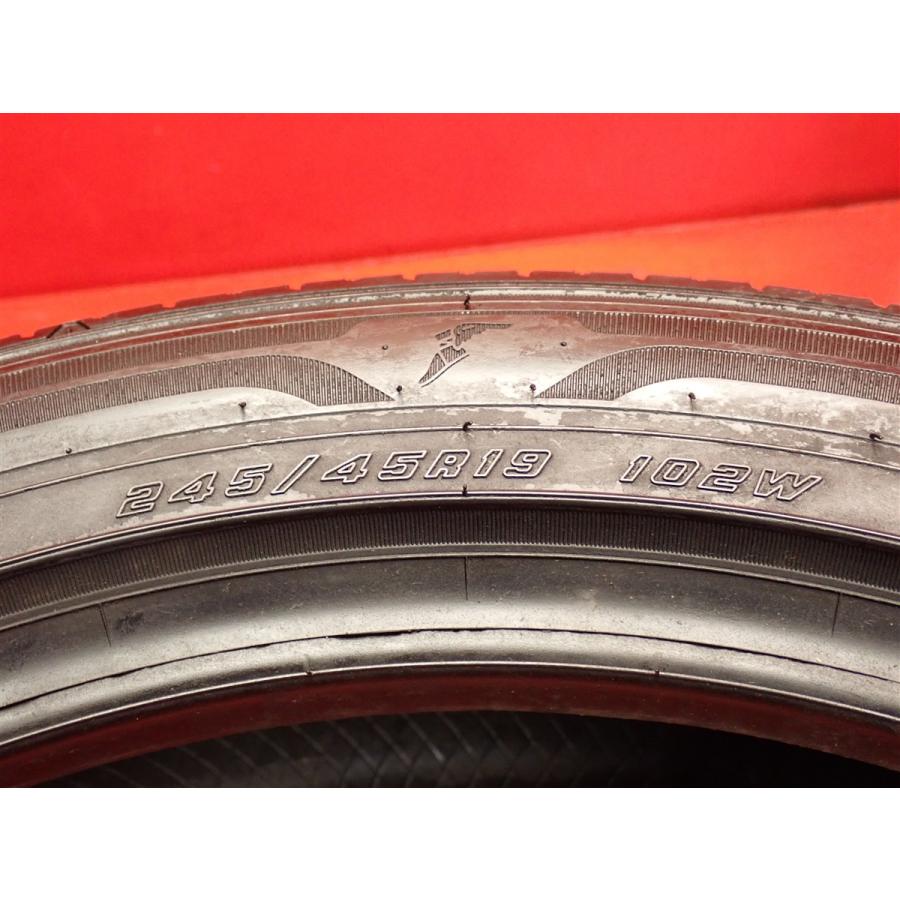 程度上】245/45R19 102W 2本 夏タイヤ 《グッドイヤー エフィシエント
