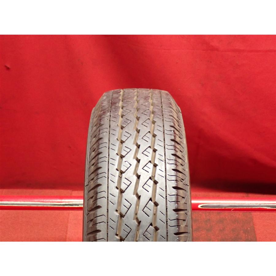 程度上】165R13 6PR 1本 夏タイヤ単品 《ブリヂストン V600》 9.0分山 