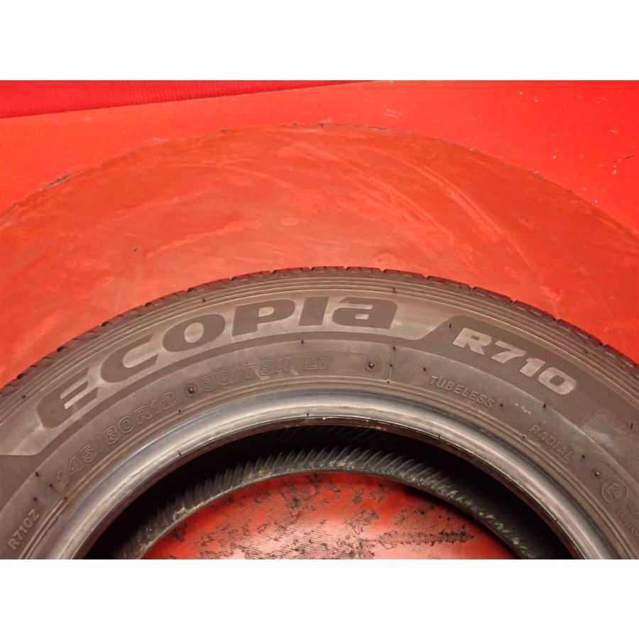 商用車用】145/80R12 80/78N LT 4本 夏タイヤ 《ブリヂストン エコピア