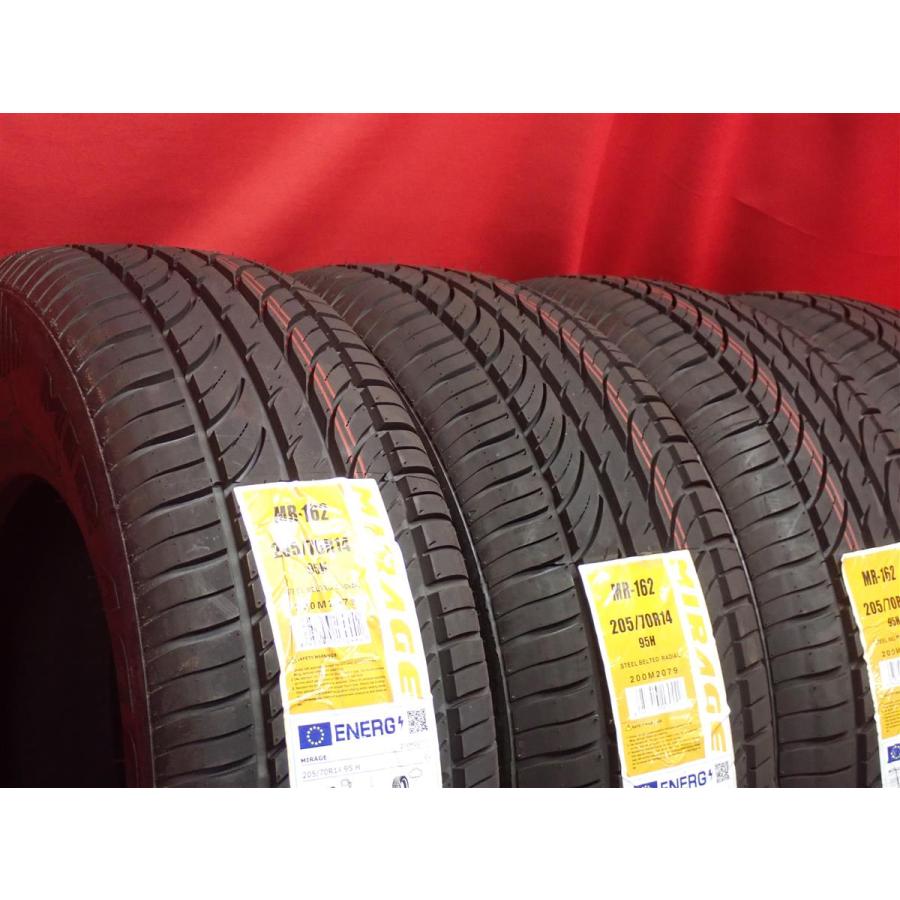 新品未使用】205/70R14 95H 4本 夏タイヤ 《ミラージュ MR 162》 10.0 