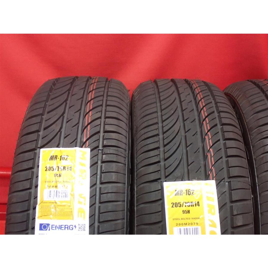 新品未使用】205/70R14 95H 4本 夏タイヤ 《ミラージュ MR 162》 10.0