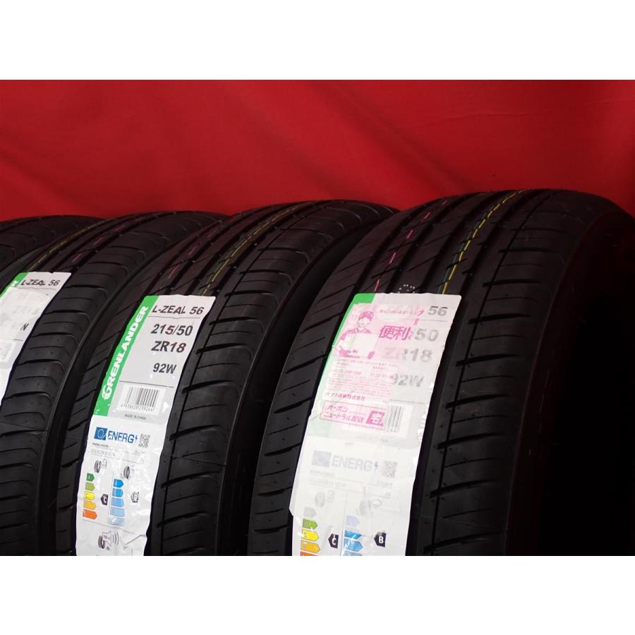 新品未使用】215/50R18 92W 4本 夏タイヤ 《グリンランダー L-ZEAL 56
