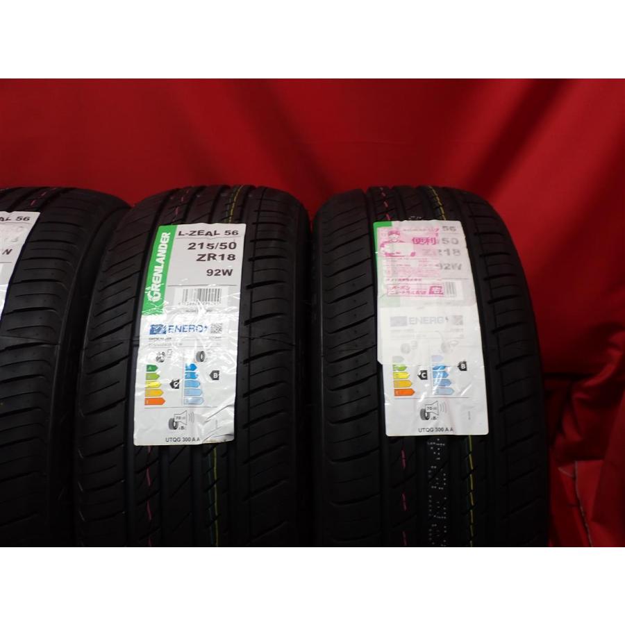 新品未使用】215/50R18 92W 4本 夏タイヤ 《グリンランダー L-ZEAL 56