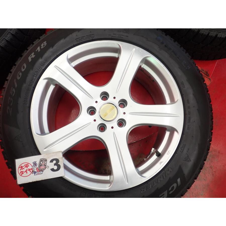 5スポークタイプ1P+ピレリウィンターアイスコントロール[235/60R18]8.5/8.5分山★RXCR-Vなどに！stwt18｜taiheishopping｜05