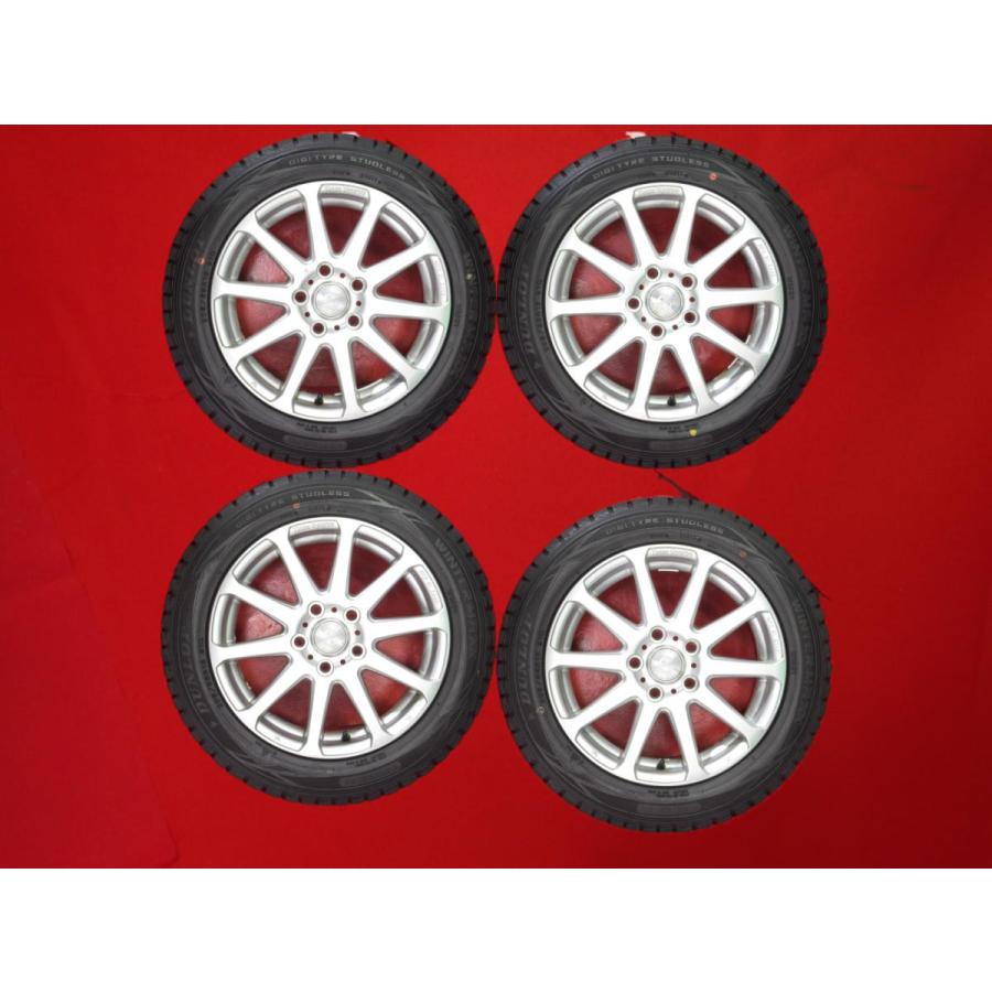 WedsSport SA-10R PCD100 17インチ　7.5J 激安 4本SET】ダンロップ ウィンターマックス WM01 [205/55R16 91Q