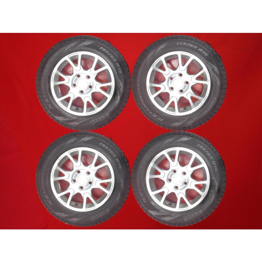 VW用 4本SET】ピレリ アイスアシンメトリコ プラス [195/65R15 91Q] 6W 
