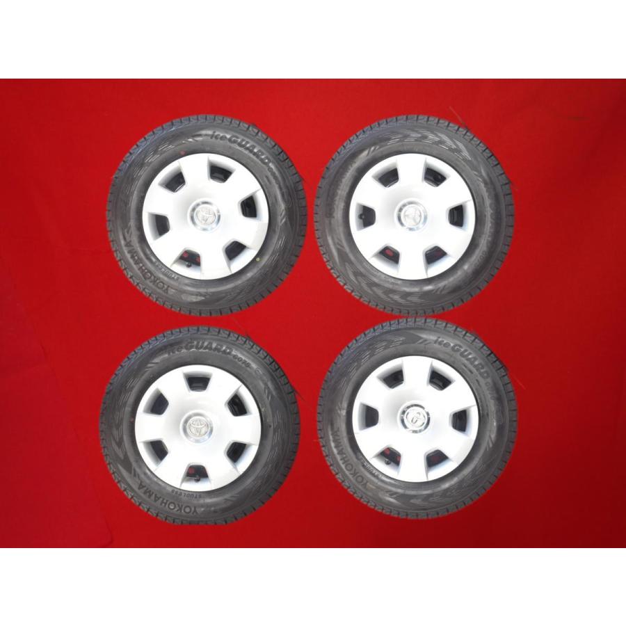 スタッドレス ハイエース 200系 純正スチール キャップ付+ヨコハマ