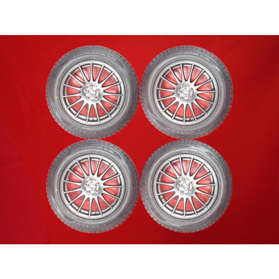 激安 4本SET】ダンロップ ウィンターマックス SJ8 [225/60R17 99Q] 15