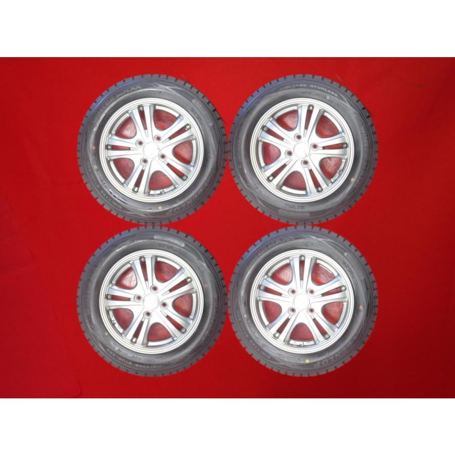 DUNLOP WINTER MAXX WM01 175/65R14 14インチ 4本 バリ溝 ノート