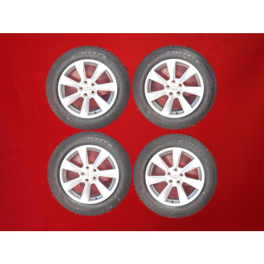 スタッドレス レクサスRX 20系 純正18inch+ブリヂストンブリザックDM 
