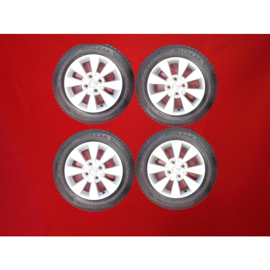スタッドレス AZワゴン MJ23S 純正+ブリヂストンブリザックVRX2 155 