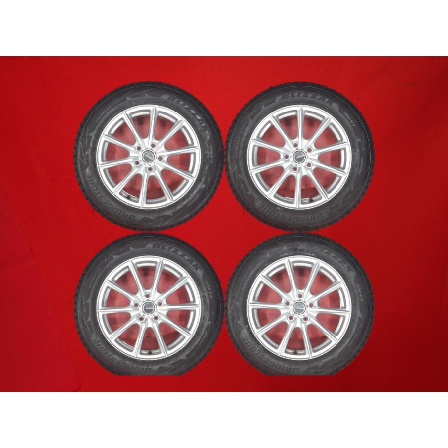 BLIZZAK　DM-V3  225/60-17 eco forme タイヤホイールセット中古品 BLIZZAK DM-V3 225/60-17 eco forme タイヤホイールセット中古品