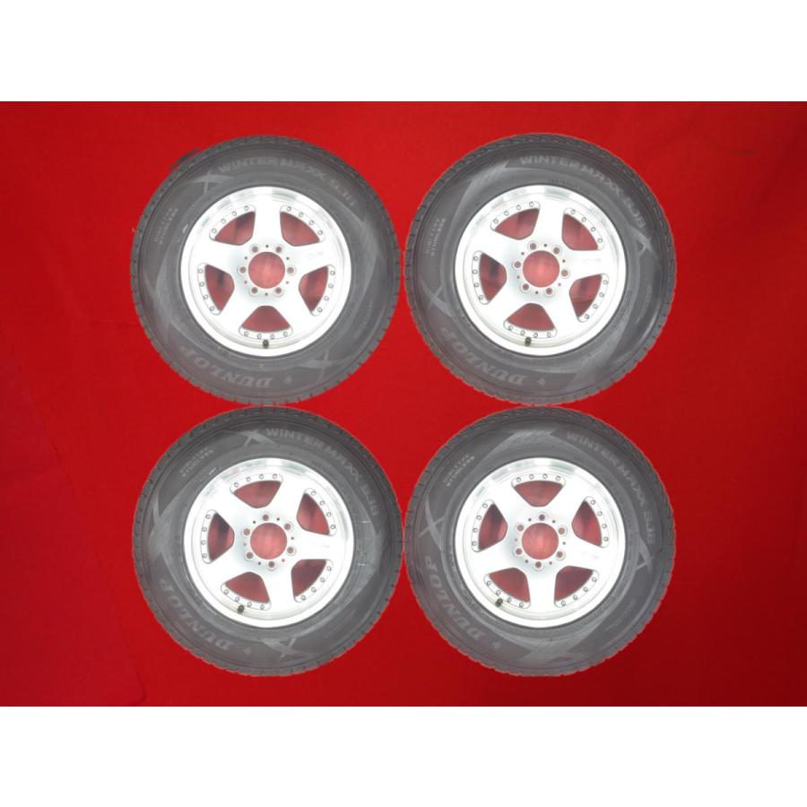 265/60R18 ☆バリ山☆ダンロップ SJ8 スタッドレス