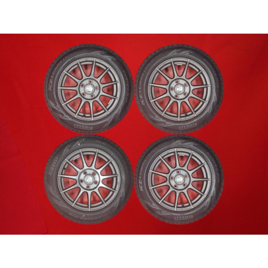 ボルボ用 4本SET】ピレリ アイスアシンメトリコ プラス [205/60R16 96Q 