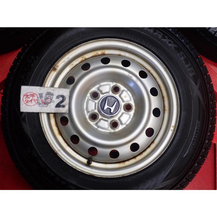 激安 4本SET】ホンダZ 純正 スチール 鉄ホイール [5J +45 PCD114.3
