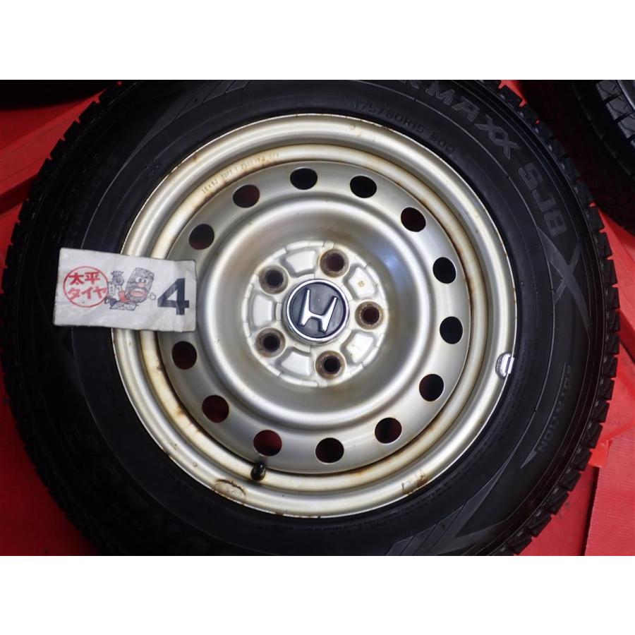 激安 4本SET】ホンダZ 純正 スチール 鉄ホイール [5J +45 PCD114.3