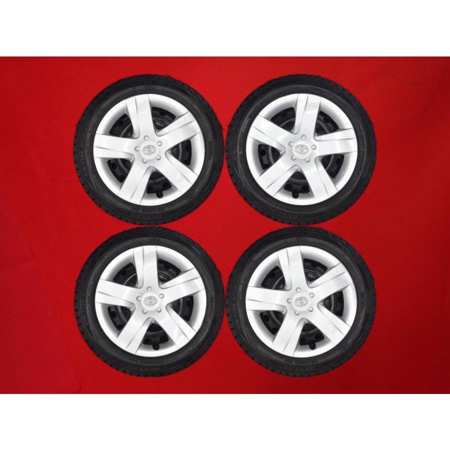 スタッドレス トヨタ純正スチール フルホイールキャップ付+  