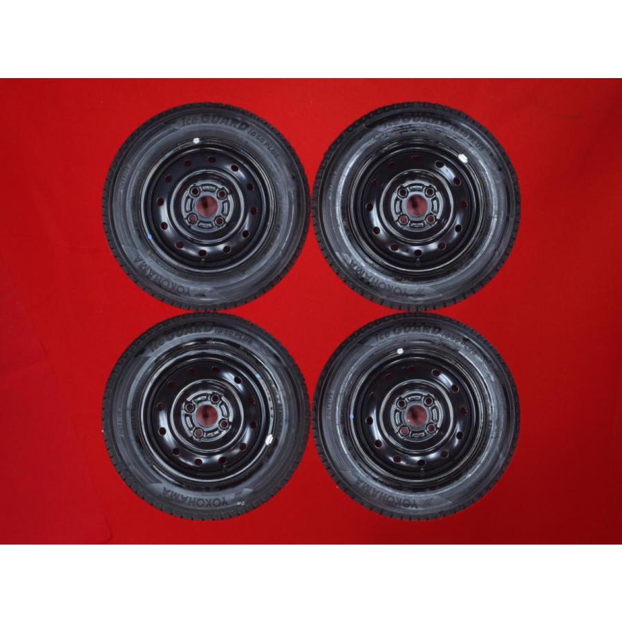 スタッドレス 4本セット [スズキ スチールホイール + ヨコハマ アイス  