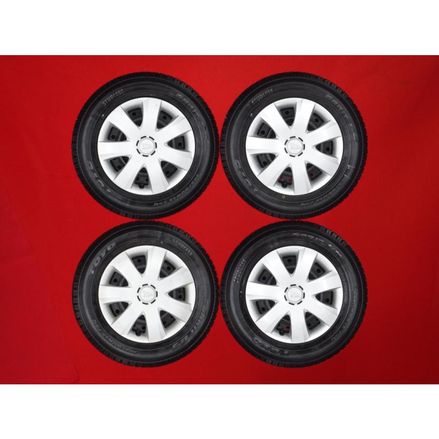 145/80R13 ダイハツ純正鉄ホイールスダットレス4本セット