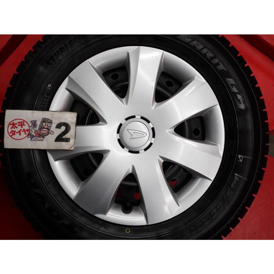 激安 4本SET】ダイハツ ムーヴ L175S系 純正 スチール 鉄ホイール